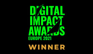 DIA Europe 2021 Gold Winner logo